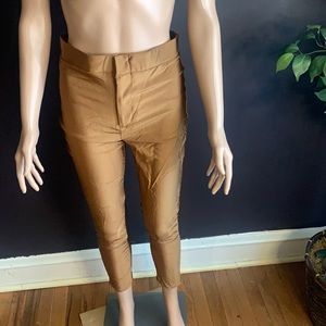 Fashion Nova - Angelina-High-Rise-Skinny-Pants-Camel - Size Med